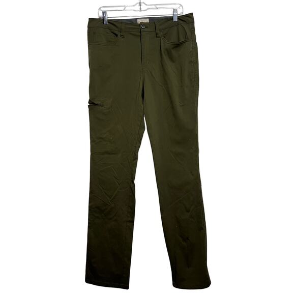 Weatherproof army green nylon hiking pants mens 34x34 flex utility gorpcore - Picture 1 of 10